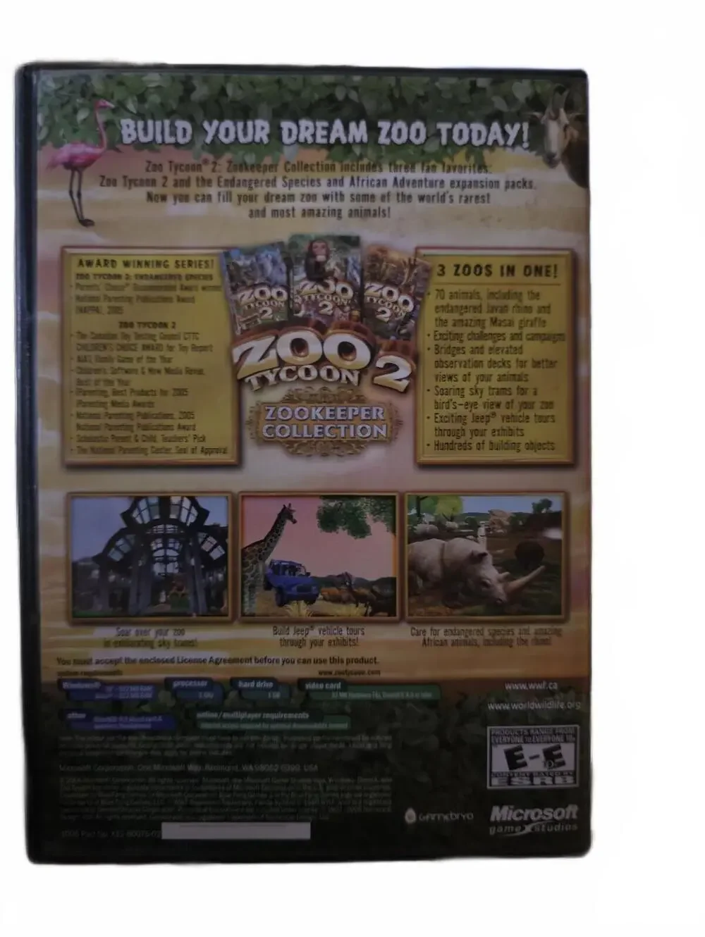 Zoo Tycoon 2 PC Game - Zookeeper Collection